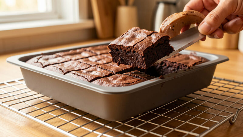 Quel moule pour des brownies fondants qui se démoulent sans casse ?